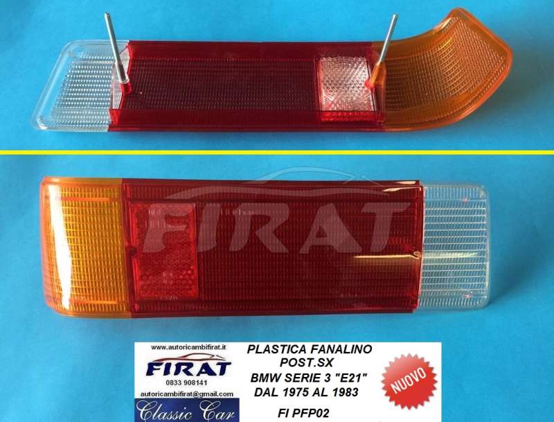 PLASTICA FANALINO BMW SERIE 3 E21 75-83 POST.SX